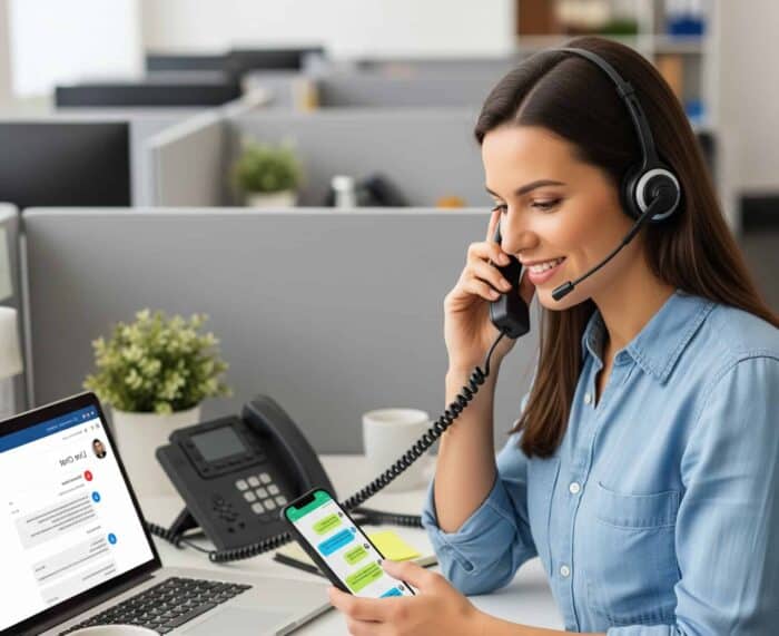 Low-cost call centre software solution for Australian businesses, integrating AI-powered communication tools and customer support automation.