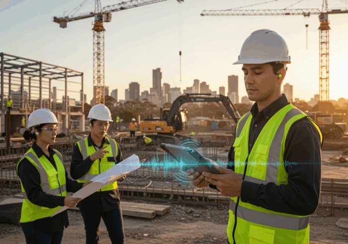Building and Construction - Building and Construction: Boosting Site Communications with AI