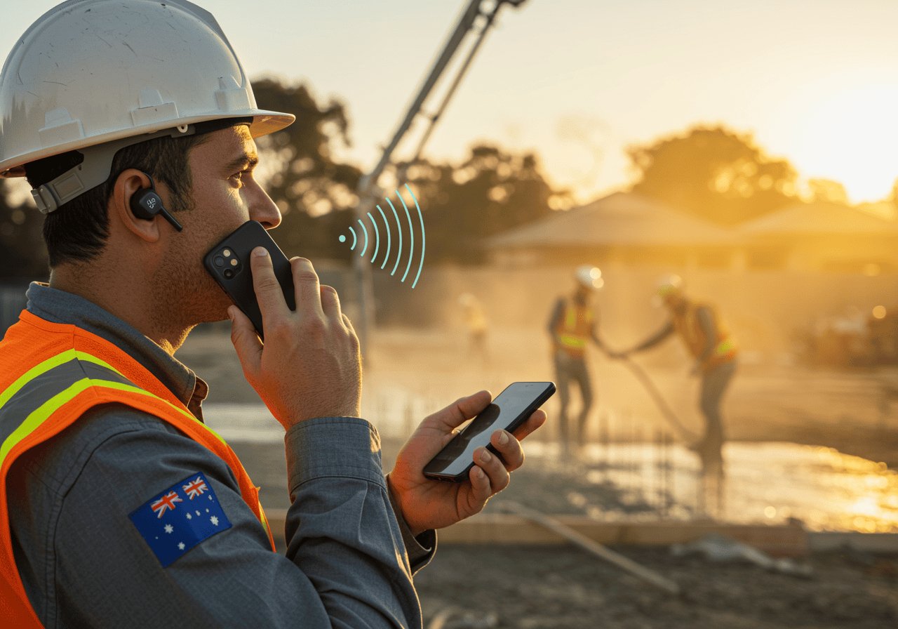 Concreting Services - Enhancing Client Communication and Lead Capture with Local AI Voice Solutions