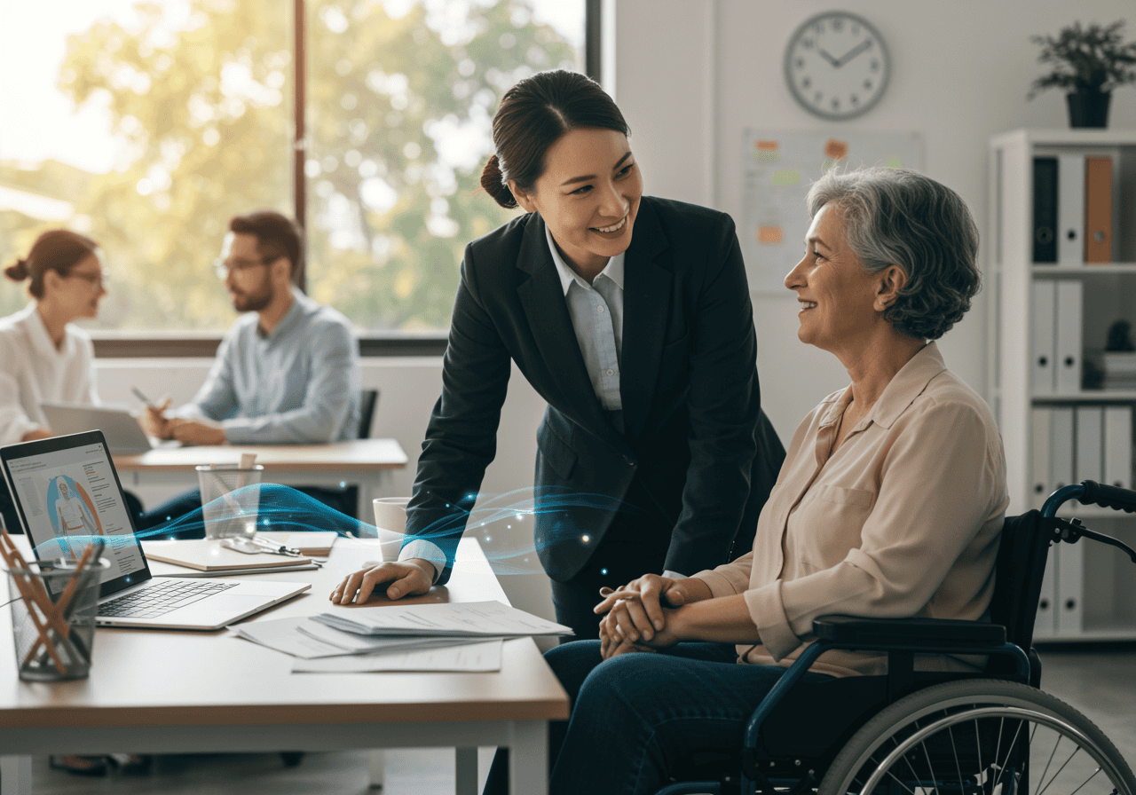 AI-powered communication solutions for aged care and healthcare providers in Australia boosting engagement and efficiency.