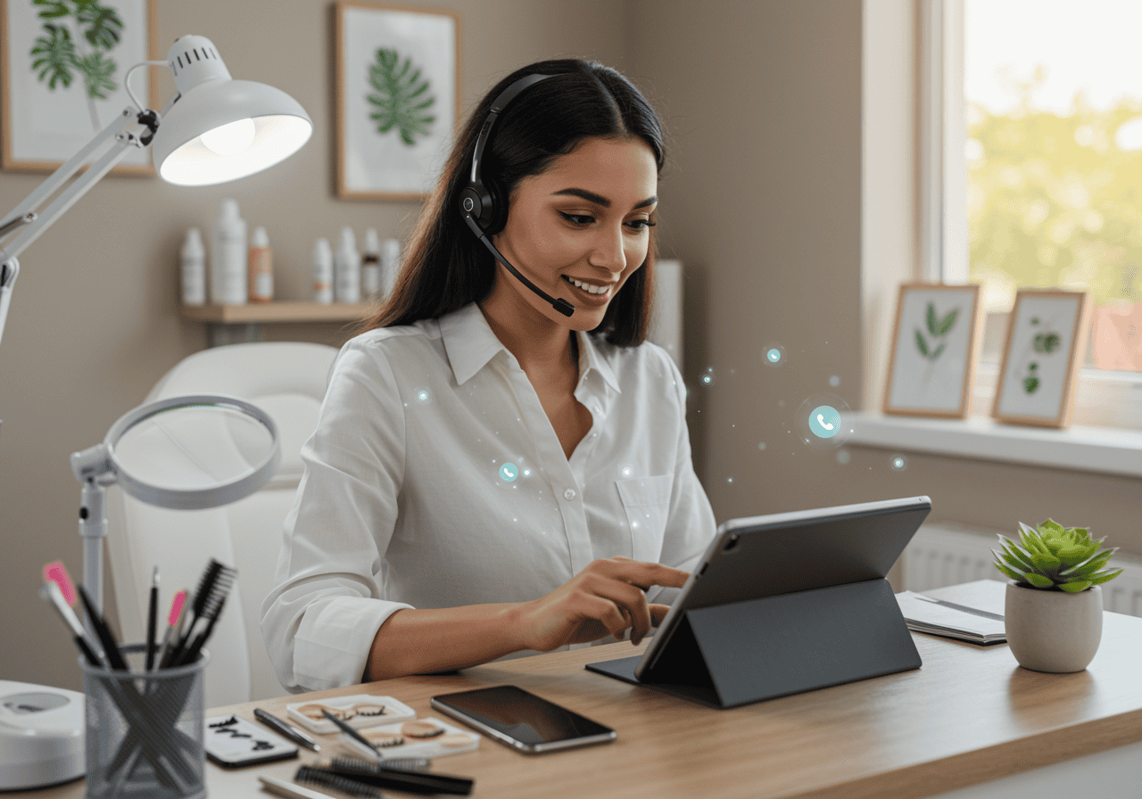 Eyebrow and Lash Studios - Capturing more leads with AI-powered outbound and inbound calls