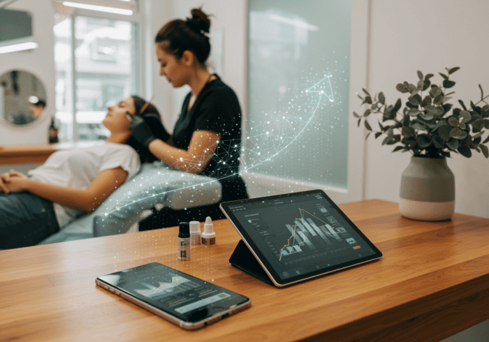Advanced AI skincare treatment monitoring system in Australia. Enhance skincare with real-time data analysis and personalised treatments using AiDial technology.