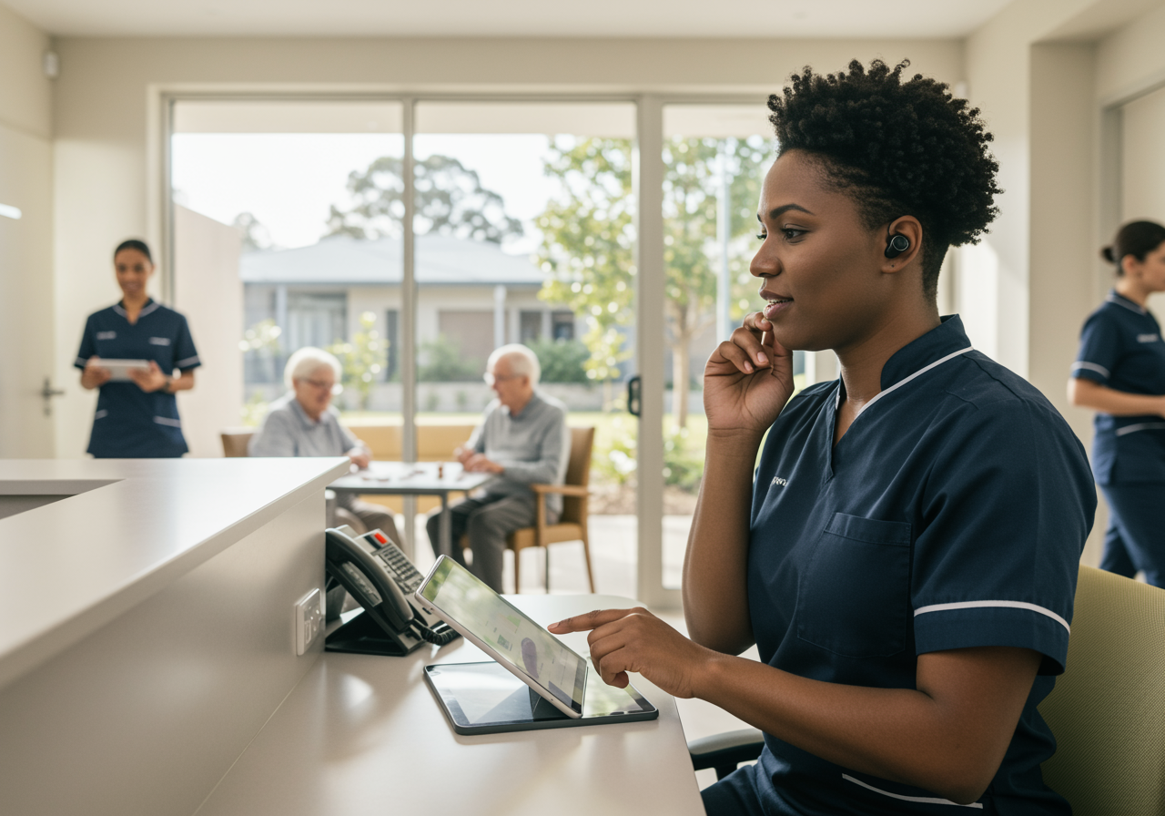 Independent Living Communities - Optimising Staff Workflows and Operational Efficiency with AI Voice