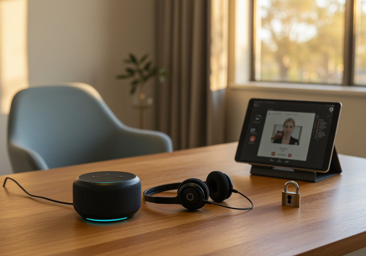 Psychology Services - Integrating secure AI voice with practice management and telehealth systems