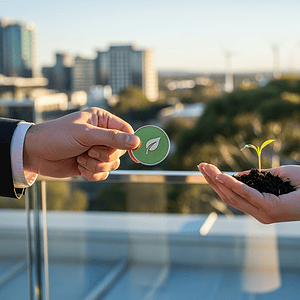 Eco-friendly business solutions, promoting sustainability and innovation for a greener future.