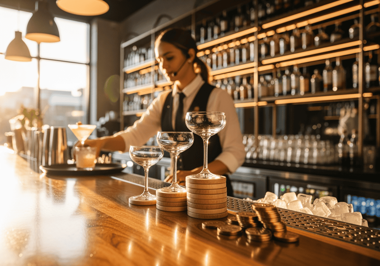 Cocktail Bars - Calculating ROI: cost savings, staff efficiency and revenue uplift