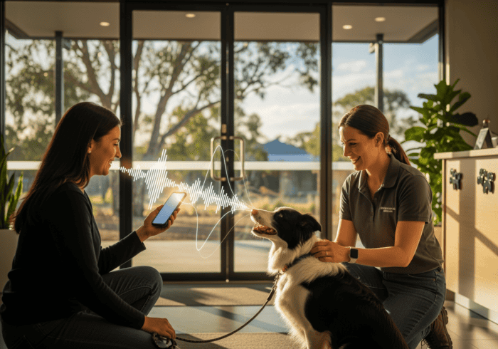 AiDial pet communication AI technology for improved pet and owner interaction in Australia.