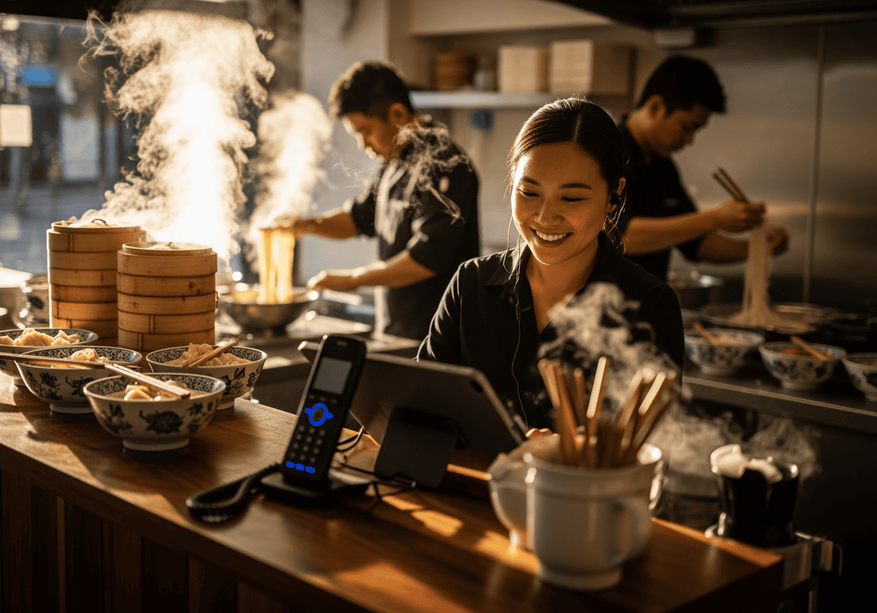 Dumpling and Noodle Houses - Voice AI for Efficient Phone Bookings and Walk-ins
