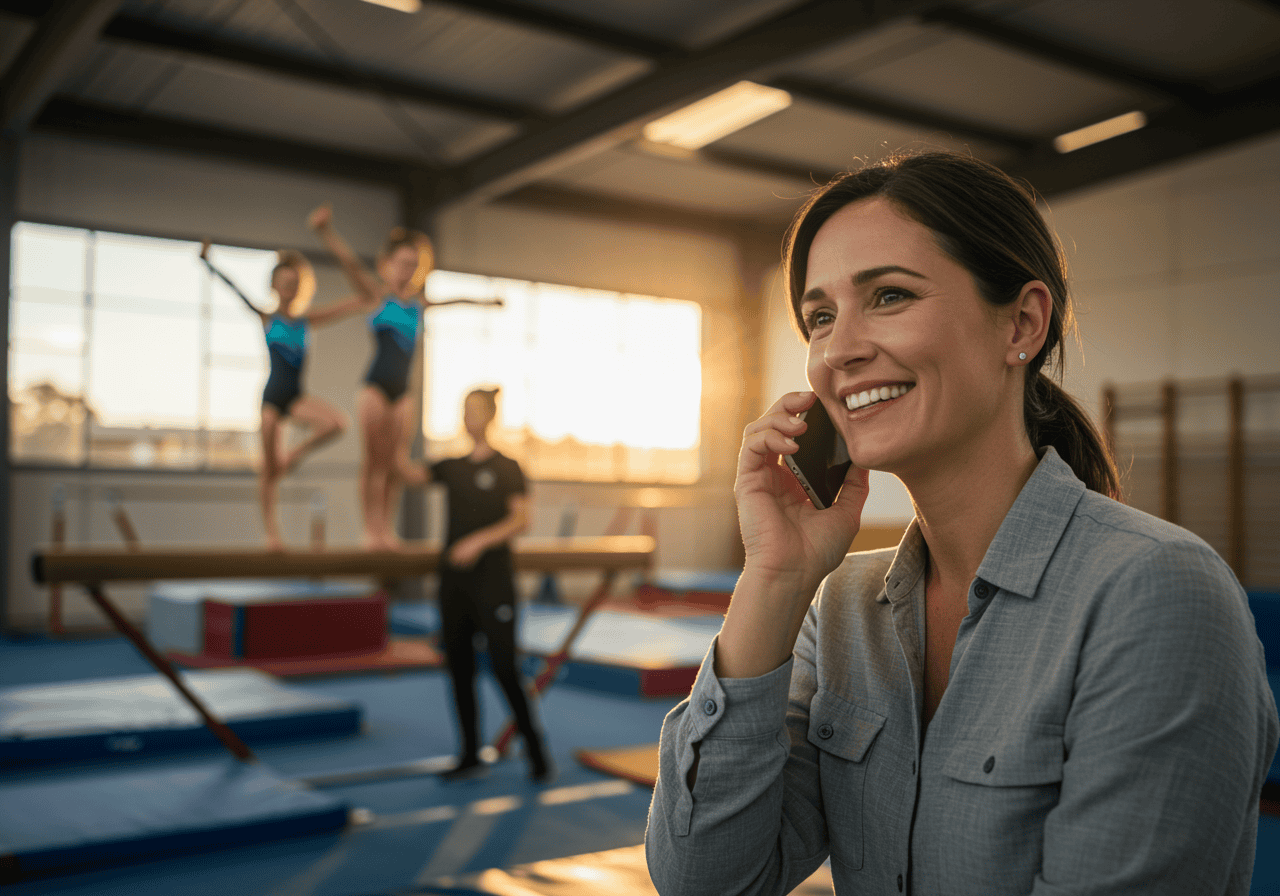 Gymnastics Centers - How AI Voice Calls Enhance Parent Engagement and Enrolments