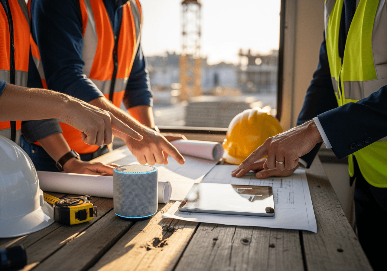 Quantity Surveying - Improve Collaboration with Contractors and Clients using AI Voice