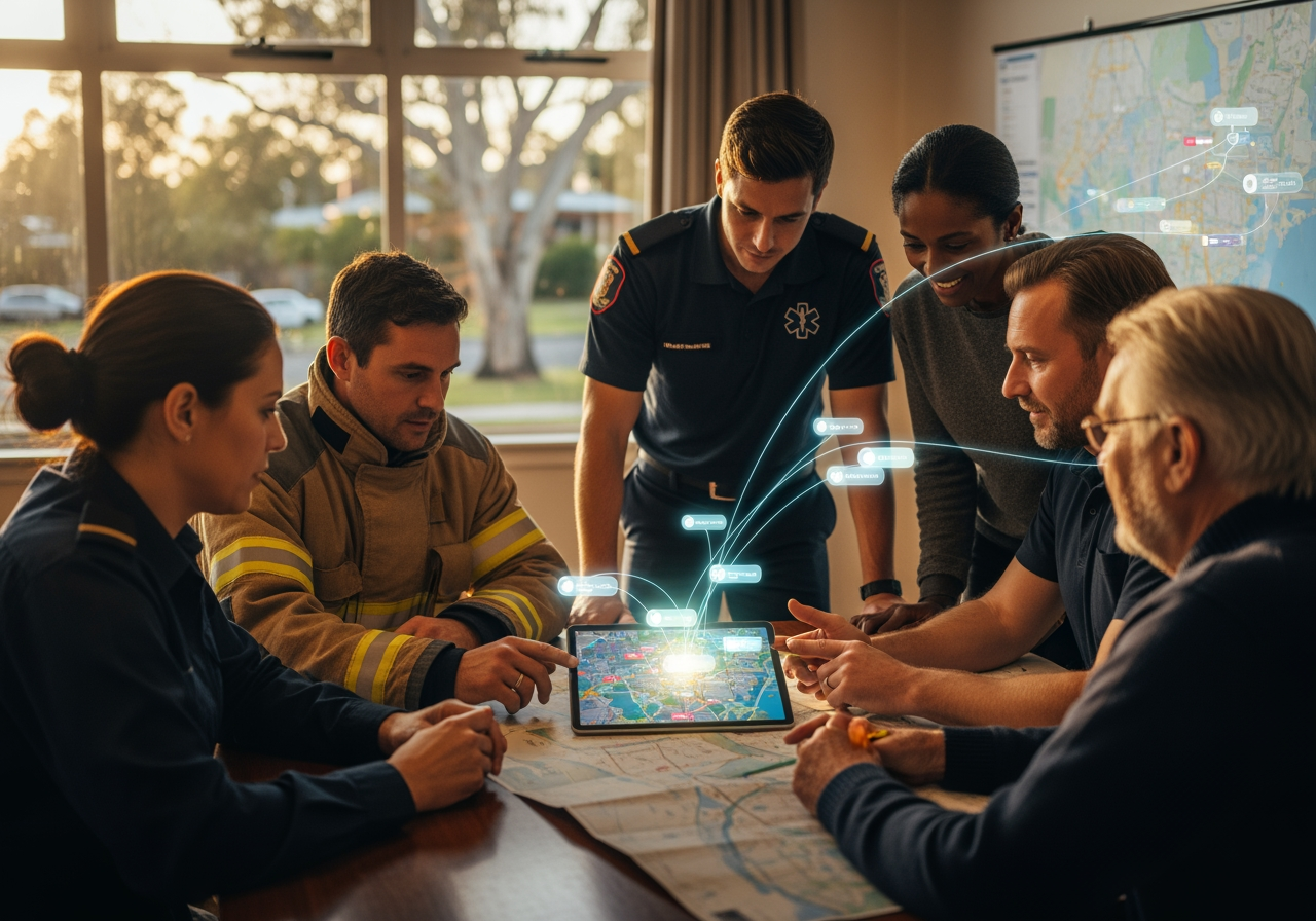 Community Emergency Response - The Role of AI in Strengthening Community Emergency Response