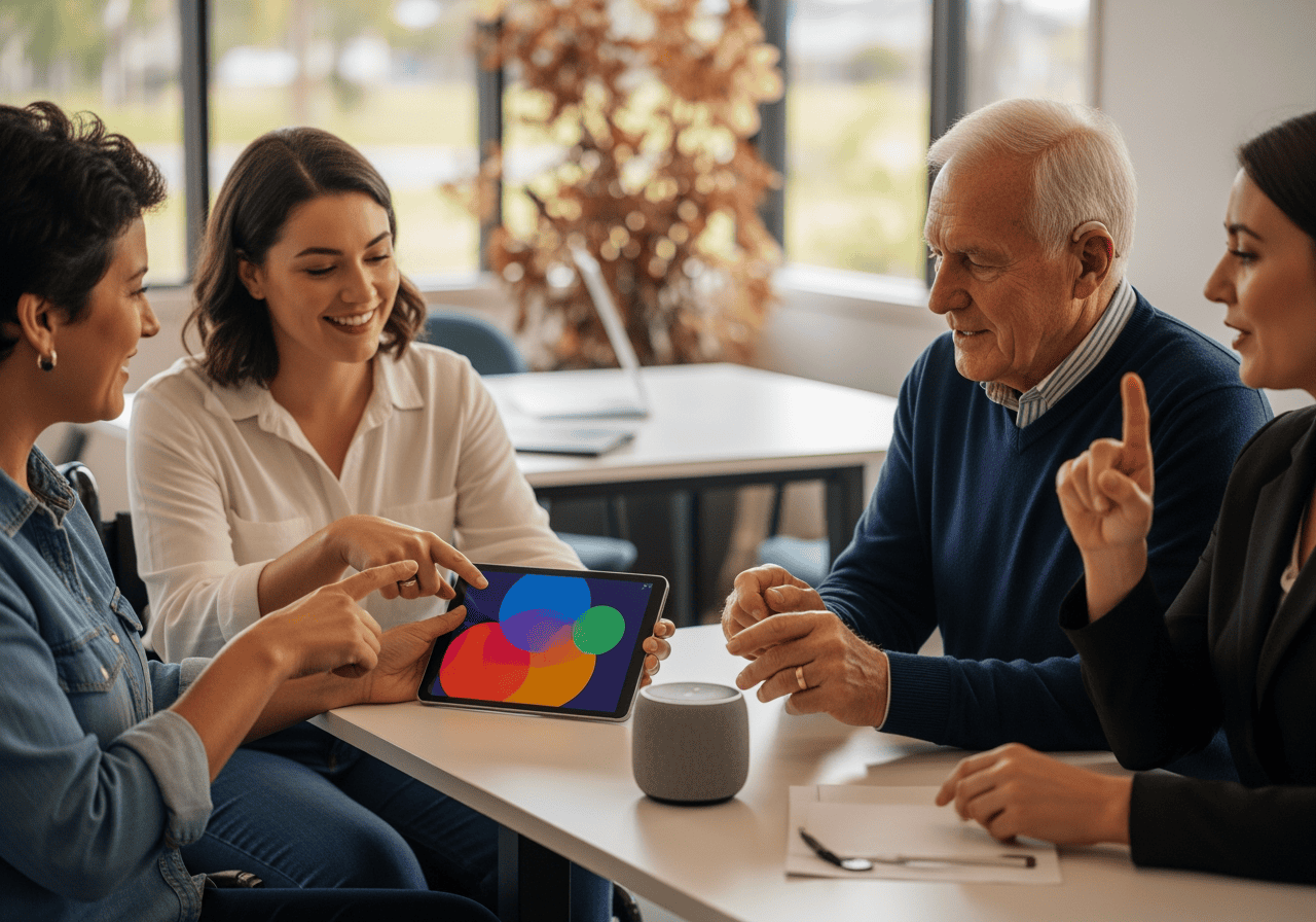 Disability Support Services - Enhancing Accessibility and Inclusion with Multimodal AI Interfaces