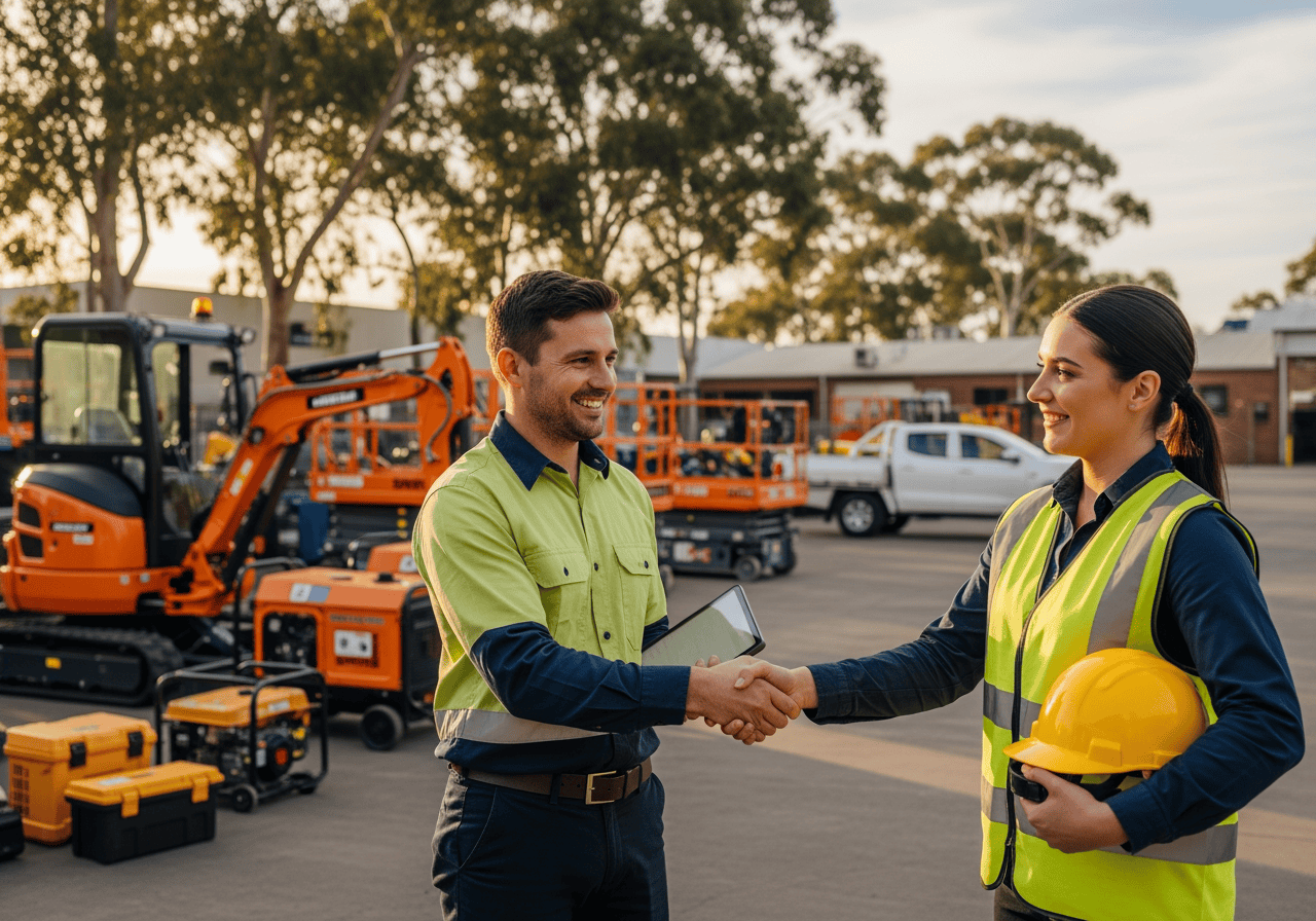 Equipment Hire - Personalised customer interactions to increase repeat hires