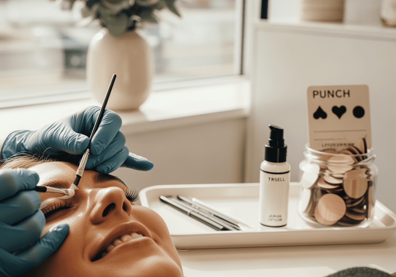 Eyelash Tinting Services - Marketing, Upselling and Loyalty Tactics to Drive Repeat Bookings