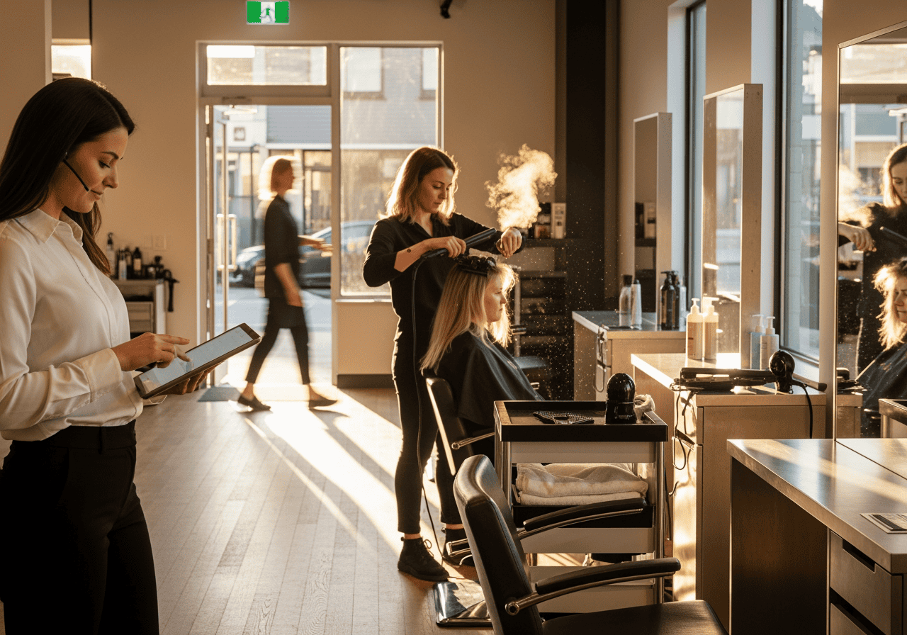 Hair Straightening Salons - Streamlining rescheduling and cancellations to maximise chair time