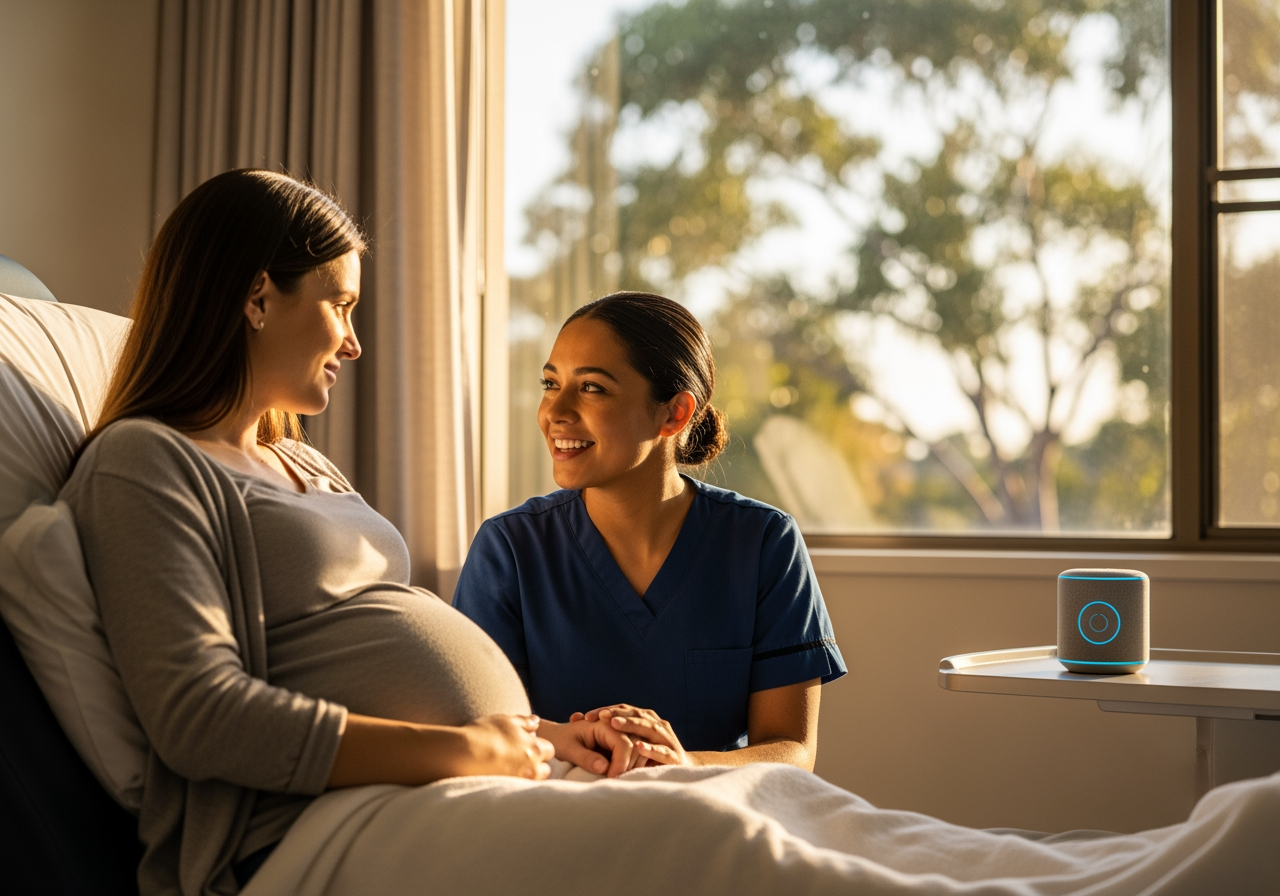 Maternity Services - Enhancing Patient Experience and Trust with Local AI Voice Solutions