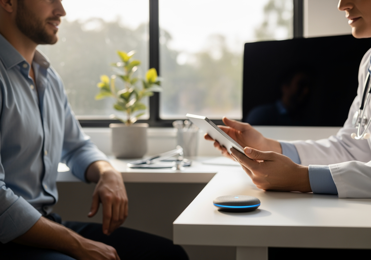 Men's Health Clinics - Integrating AI Voice Tools into Clinic Workflows and Practice Management Systems