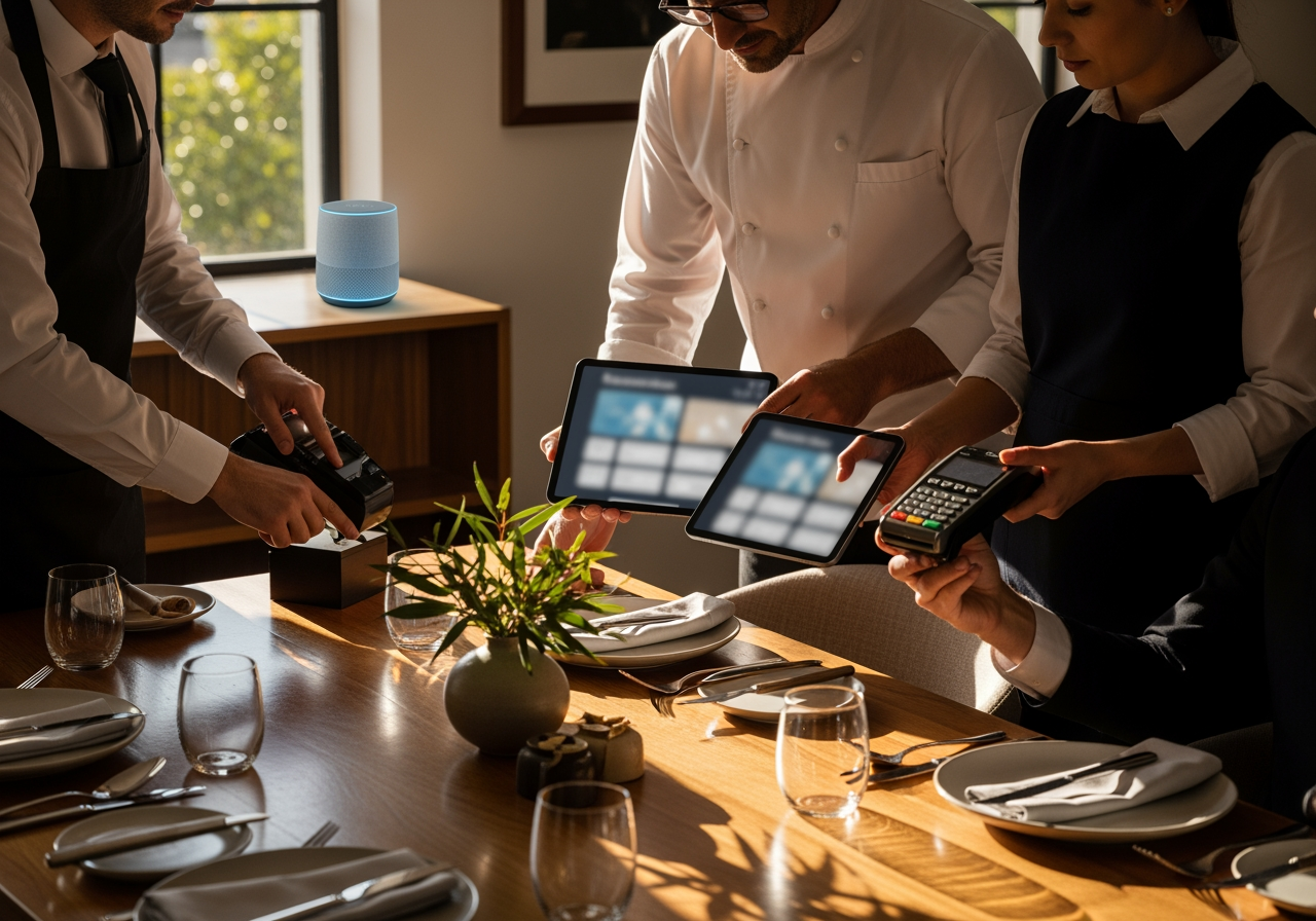 Private Dining and Chef's Tables - Streamlining Operations by Integrating AI Voice with POS and Booking Systems