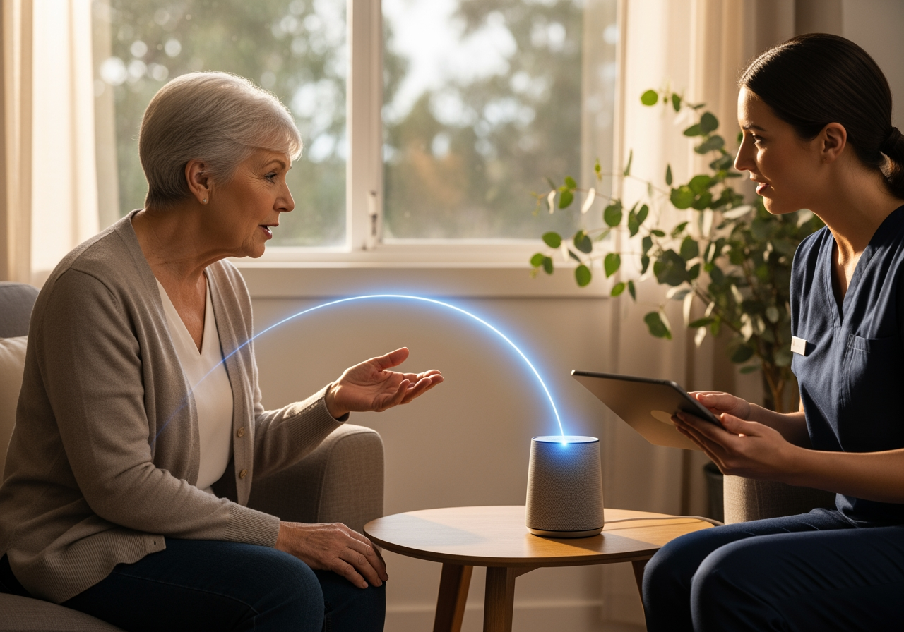 Senior Wellbeing Programs - Real-time monitoring and early intervention using voice analytics