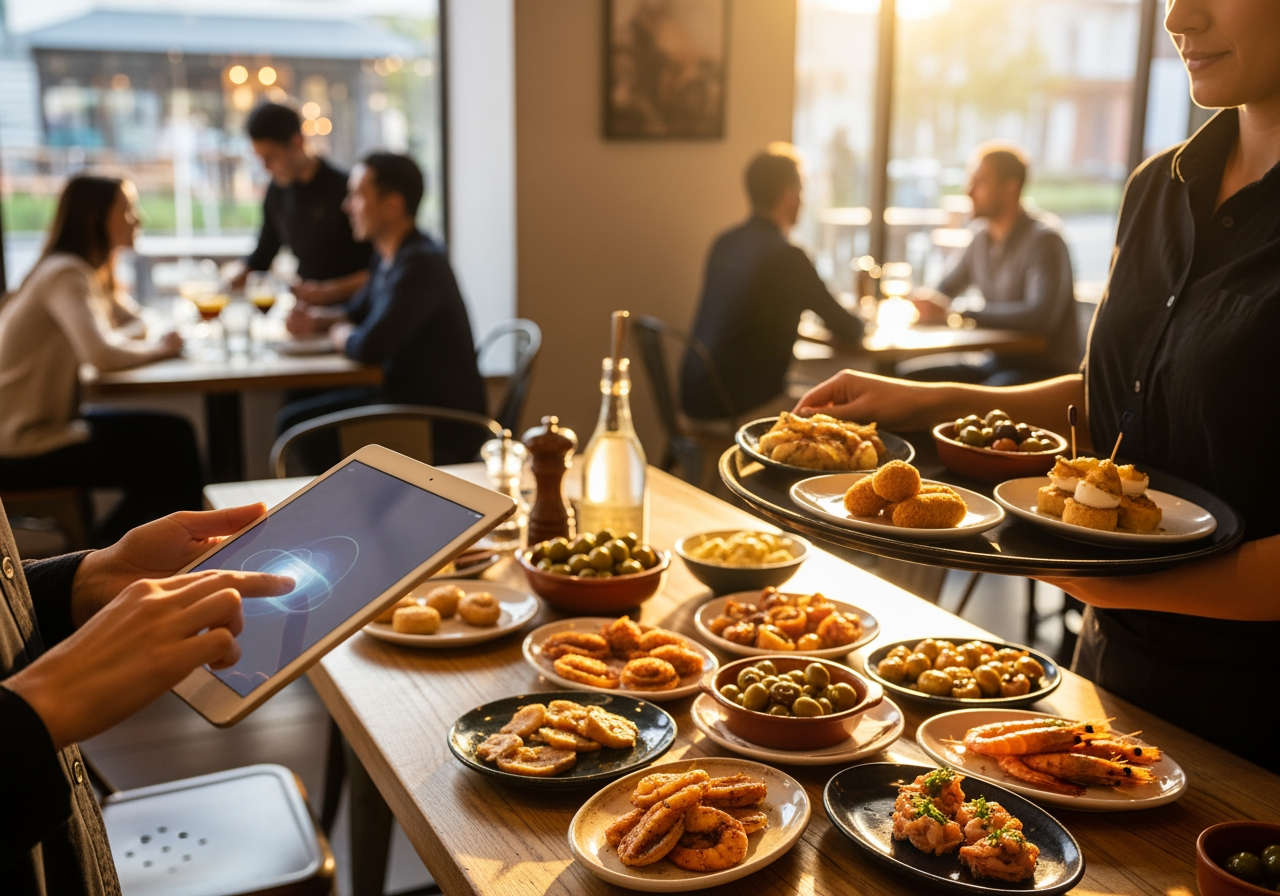 Tapas and Small Plates Restaurants - Optimising Reservations, Waitlists and Table Turnover with AI