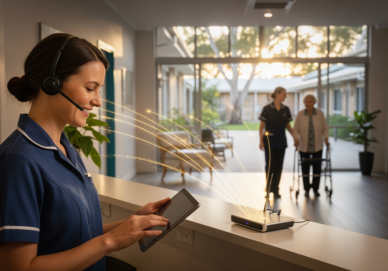 Residential Aged Care Facilities - Cost Efficiency and Operational Benefits of AI-Driven Telephony