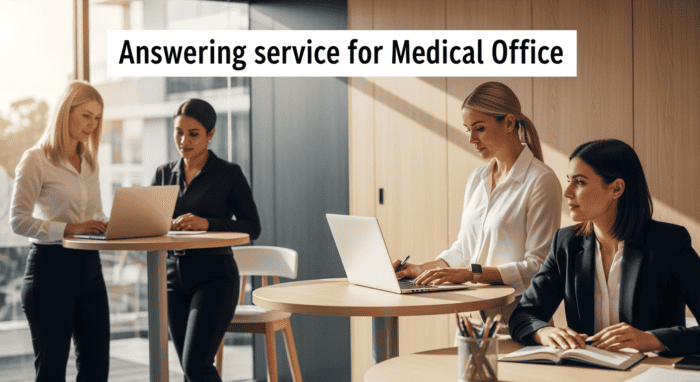 answering service medical office - Medical office answering service with professional staff assisting patients and managin...