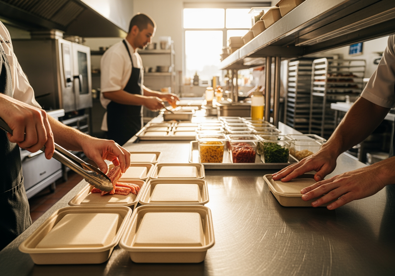 Meal Prep Services - Streamlining Kitchen Operations to Improve Turnaround Times
