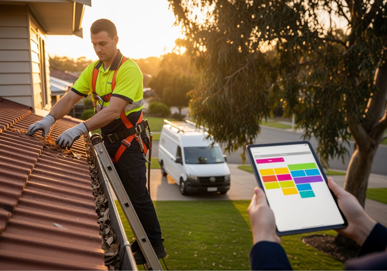 Gutter Cleaning Services - CRM and Calendar Handoff: Converting AI Calls into Booked Jobs and Dispatches