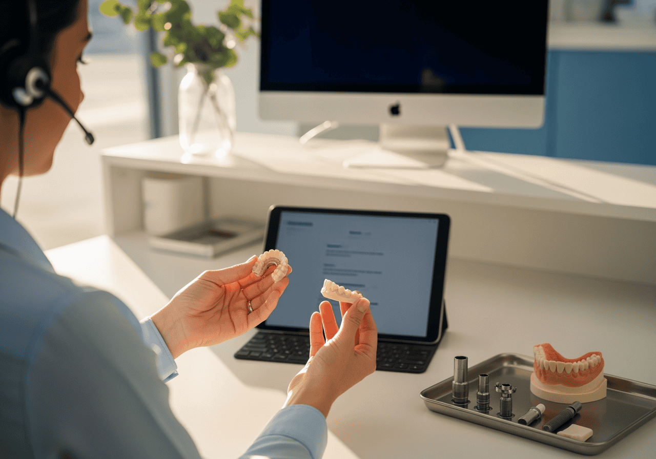 AI Voice Calls for Prosthodontic Clinics 1