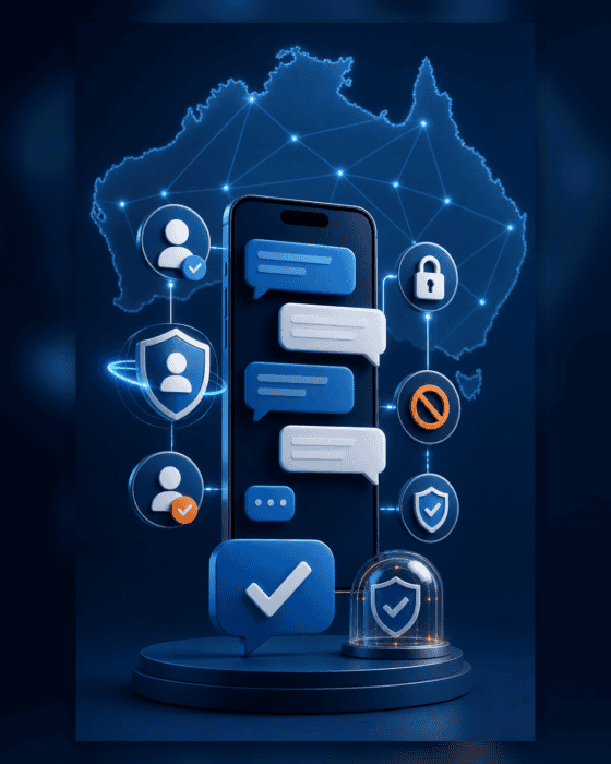Advanced digital communication platform featuring secure messaging, user verification, encryption, and privacy protection for seamless and safe interactions.